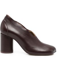 MM6 by Maison Margiela - Block-Heel Pumps - Lyst