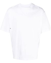 Neil Barrett - T-Shirt mit Logo-Applikation - Lyst