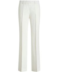 Etro - Straight-Leg Slub Fabric Trousers - Lyst