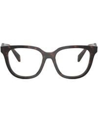 Prada - Round-Frame Glasses - Lyst