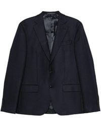 Sand - Blazer Met Enkele Rij Knopen - Lyst