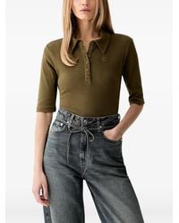 Gestuz - Gzdrew Logo-Embroidered Polo Shirt - Lyst