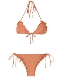 Amir Slama - Bikini Met Geribbeld-Effect - Lyst