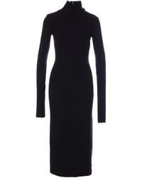 Balenciaga - High-Neck Dress - Lyst