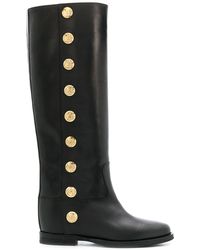 Via Roma 15 - Knee High Buttoned Boots - Lyst