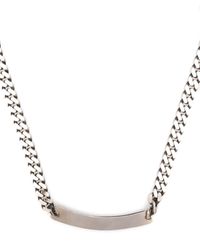 Werkstatt:münchen - Cable-link Chain Polished-finish Necklace - Lyst