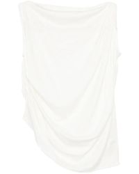 JNBY - Draped Buckle-Detail Top - Lyst