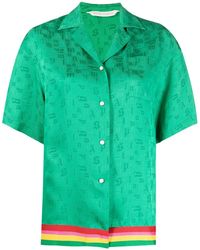 Palm Angels - Button-Up Long-Sleeve Shirt - Lyst