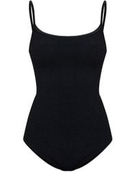 Hunza G - Coverage Pamela Crinkle Swimsuit - Lyst