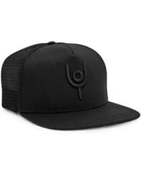 Now You Live - Trucker Embroidered-Logo Cap - Lyst