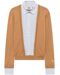 MSGM - Layered-Effect Cardigan - Lyst