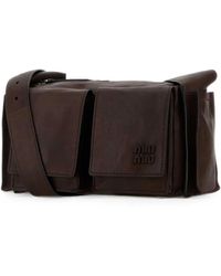 Miu Miu - Utilitaire Shoulder Bag - Lyst