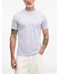 KARL LAGERFELD - Logo-Embroidered Cotton T-Shirt - Lyst