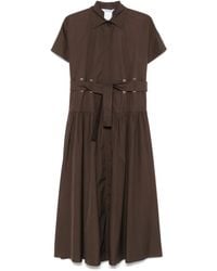 Max Mara - Agoraio Midi-Jurk - Lyst