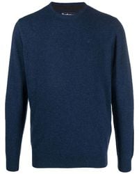 Barbour - Logo-Embroidered Wool Sweater - Lyst