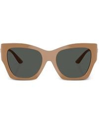 Versace - Medusa-Embellished Oversized Sunglasses - Lyst