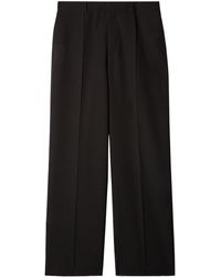 Off-White c/o Virgil Abloh - Ow-embroidered Wool Tailored Trousers - Lyst