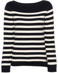Woolrich - Striped Cotton Sweater - Lyst