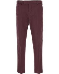 PT Torino - Pressed-crease Tapered Trousers - Lyst