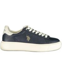 U.S. POLO ASSN. - Logo-Embroidered Chunky Sneakers - Lyst