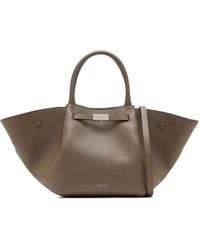 DeMellier - Midium The New York grained leather tote bag - Lyst