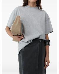 St. Agni - Mock Neck T-Shirt - Lyst