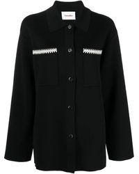 Nanushka - Camisa Silvia con ribete de ganchillo - Lyst