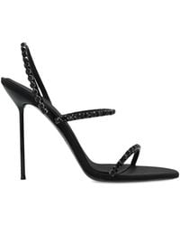 Paris Texas - Crystal-Embellished Pumps - Lyst