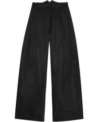 Patrick Mcdowell - Pleated Wide-Leg Trousers - Lyst