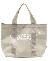 Undercover - Logo-print Canvas Tote Bag - Lyst