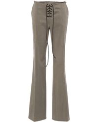MANURI - Kaia Straight-leg Trousers - Lyst