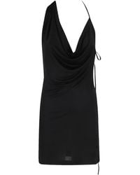Amazuìn - Ravi Gedrapeerde Mini-Jurk - Lyst