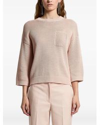 Peserico - Pocket Cotton Sweater - Lyst