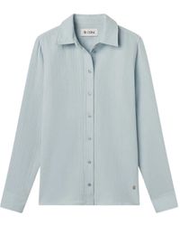 ÉTERNE - Button-Down Cotton Shirt - Lyst