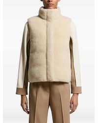 Peserico - Gilet Trapuntato Con Inserto - Lyst