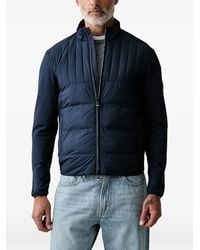 Hackett - Zip-Up Padded Jacket - Lyst