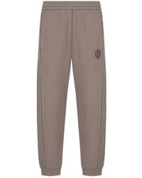 Giorgio Armani - Logo-Embroidered Side-Stripe Track Pants - Lyst