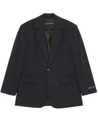 Herskind - Pinstripe Single-Breasted Blazer - Lyst
