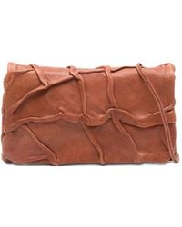 SOMMET - Pochette Soffietta En Cuir - Lyst