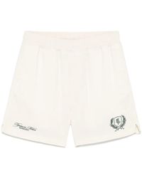 Represent - Embroidered-Logo Shorts - Lyst