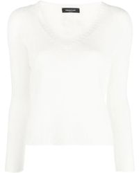 Fabiana Filippi - Cashmere V-Neck Sweater - Lyst