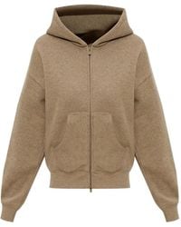 Fear Of God - Logo-Print Zip-Fastening Hoodie - Lyst