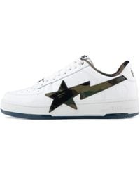 A Bathing Ape - Star-Appliqué Sneakers - Lyst