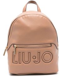 Liu Jo - Cut Out-logo Backpack - Lyst