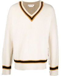Marni - Maglione Con Scollo A V - Lyst