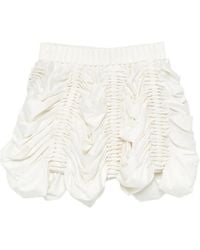 RAXXY - Draped Mini Skirt - Lyst