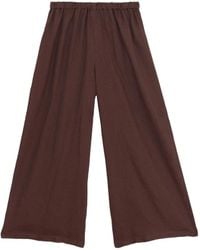 Baserange - Sepia Trousers - Lyst