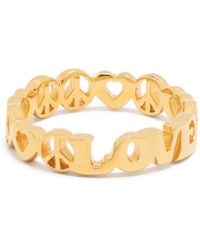 Missoma - Share The Love Polished Ring - Lyst