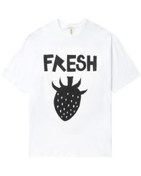 WESTFALL - Fresh Strawberry-print Cotton T-shirt - Lyst