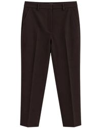 Seventy - Pantalon Droit À Plis Marqués - Lyst